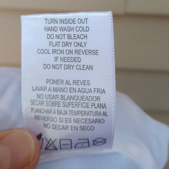 Sam Edelman White Mini Skirt Blue Embroidered Print Beading Short - Picture 11 of 12